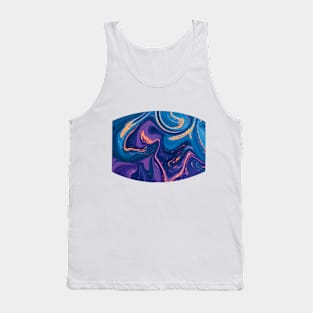 Trippy Blueberry Swirl Tank Top